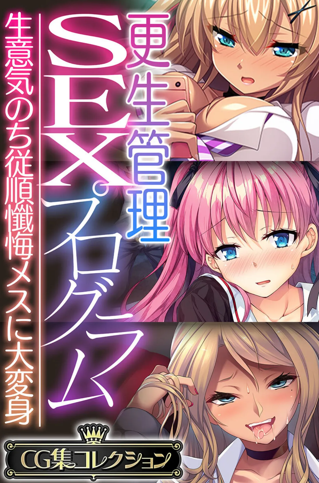 更生管理SEXプログラム 〜生意気のち従順懺悔メスに大変身〜【CG集コレクション】