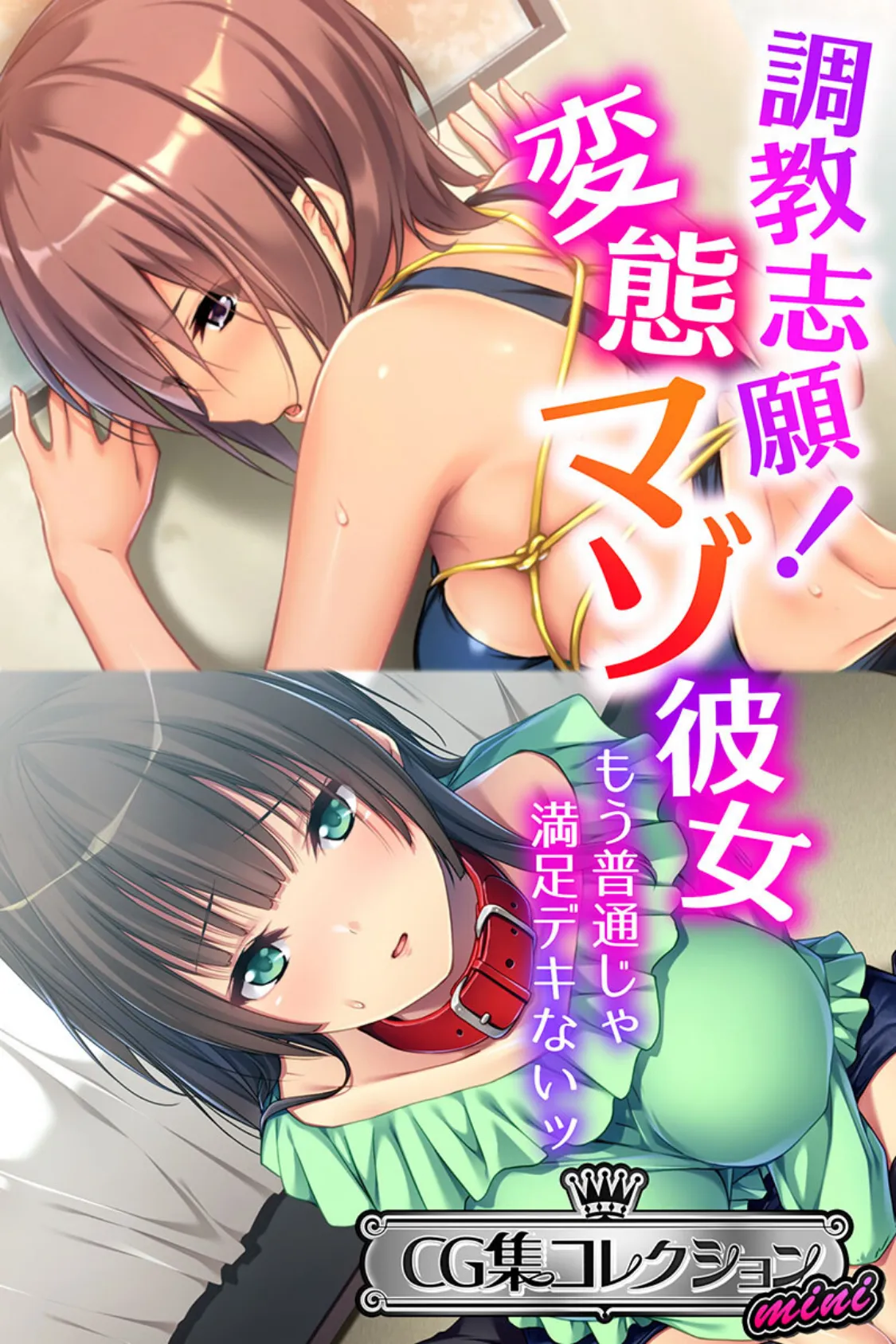 調教志願！変態マゾ彼女 〜もう普通じゃ満足デキないッ〜【CG集コレクション ミニ】 1ページ