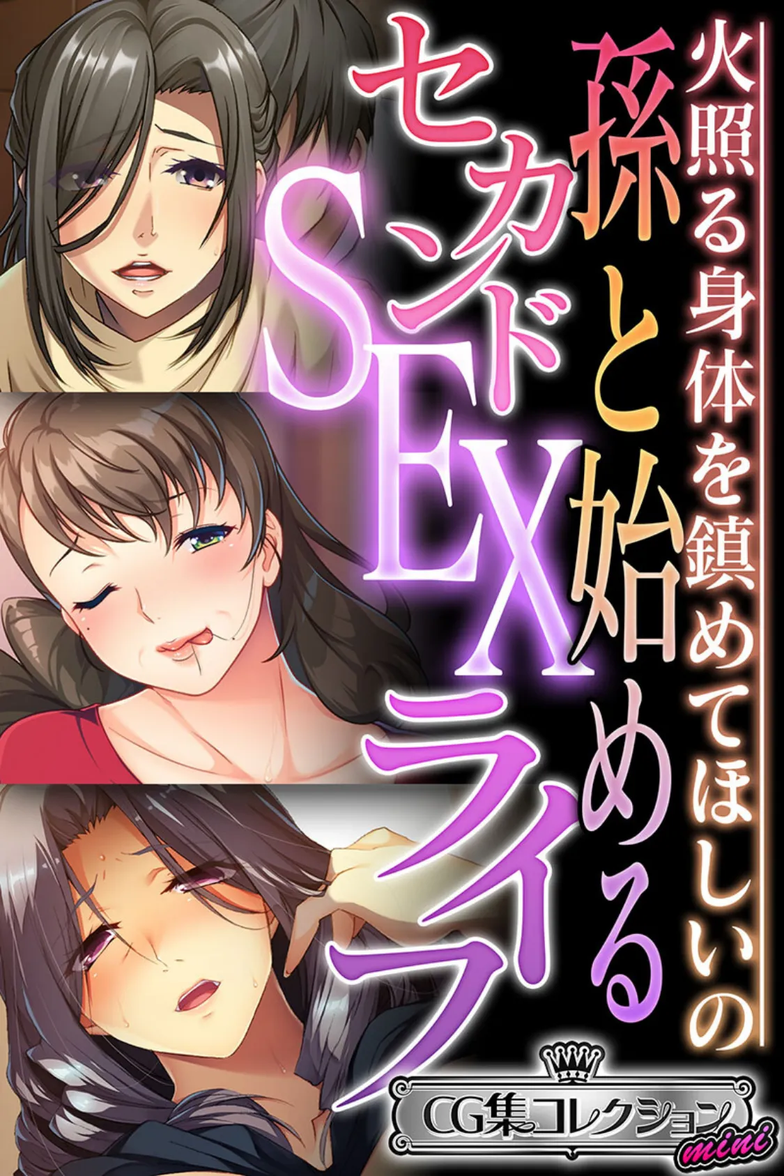 孫と始めるセカンドSEXライフ 〜火照る身体を鎮めてほしいの〜【CG集コレクション ミニ】 1ページ