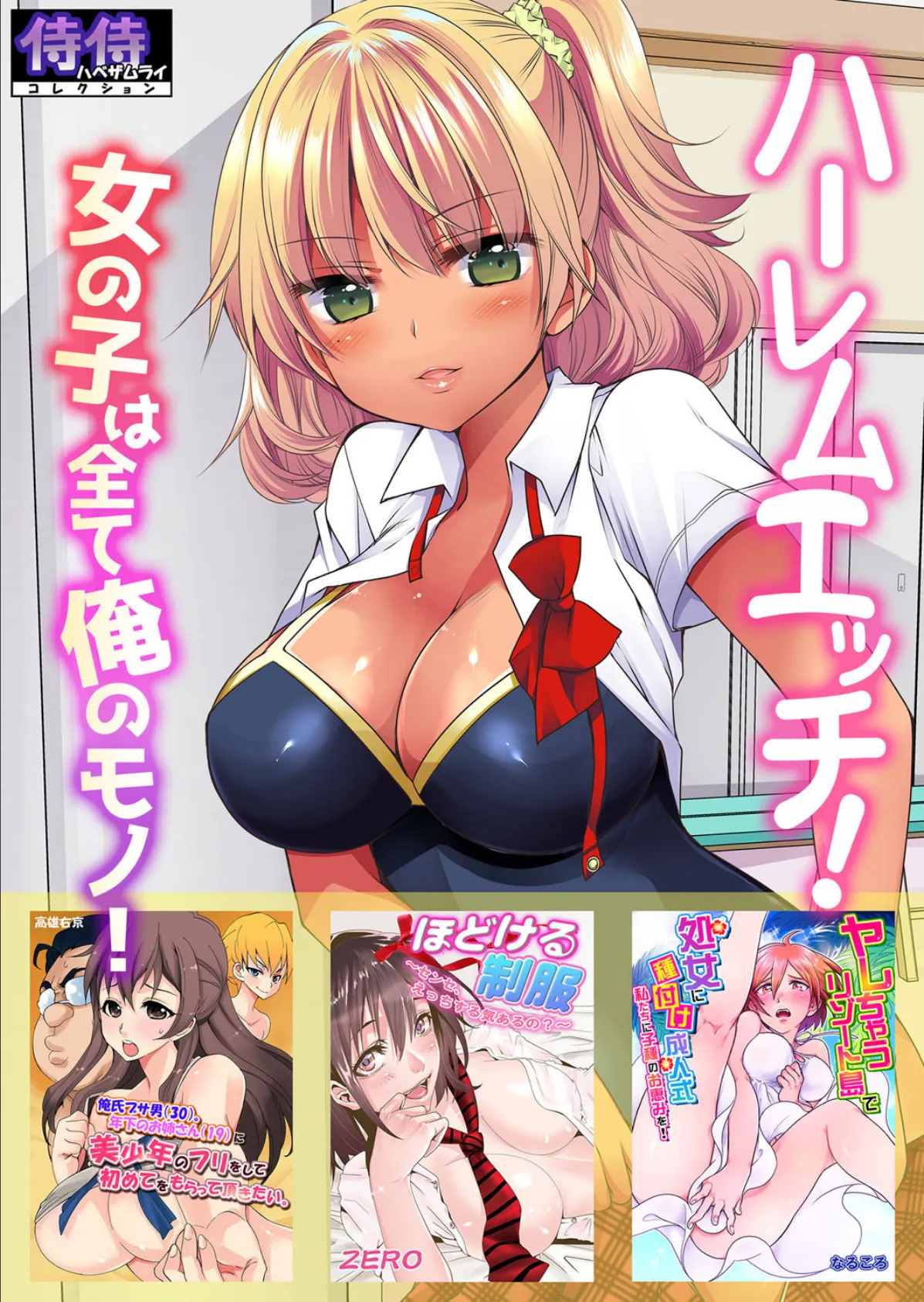 ハーレムエッチ！女の子は全て俺のモノ！【侍侍コレクション】 1ページ