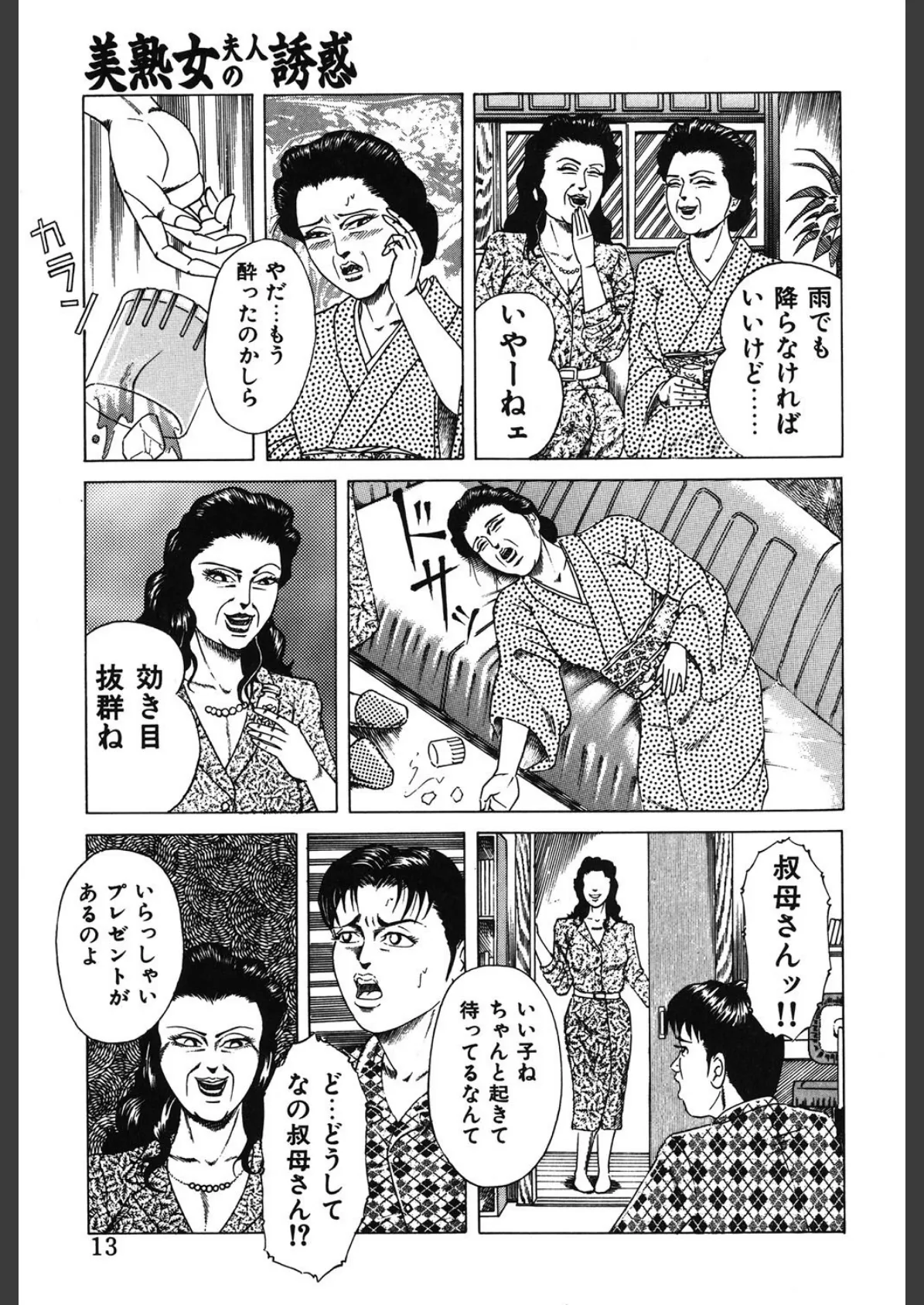 美熟女夫人の誘惑 10ページ