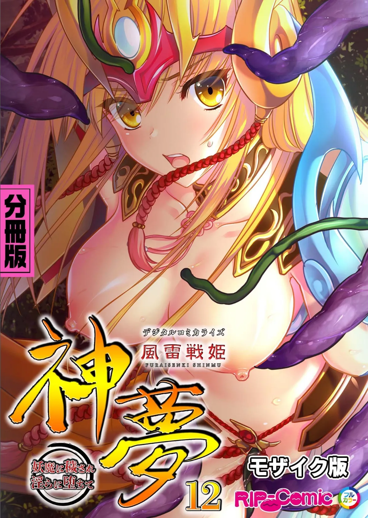 風雷戦姫 神夢 デジタルコミカライズ 〜妖魔に穢され淫らに堕ちて〜 分冊版（12） モザイク版