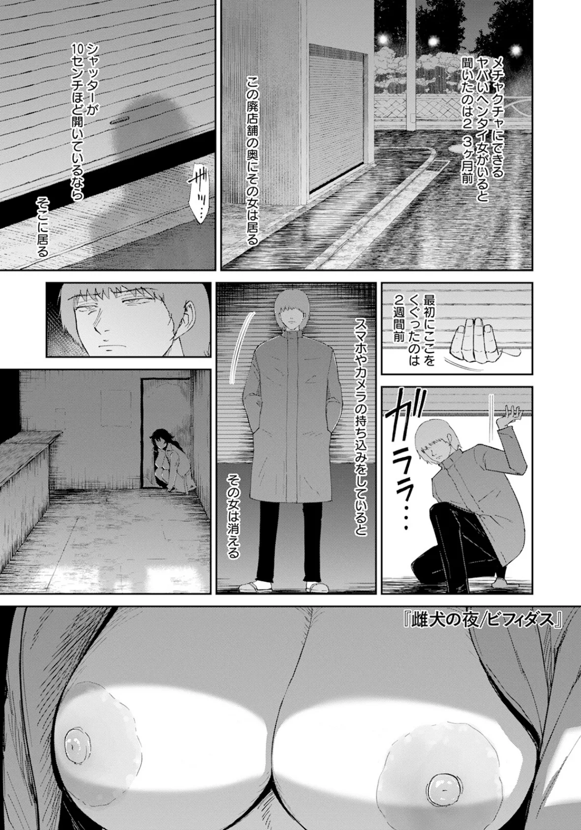 雌犬の夜 【単話】 1ページ